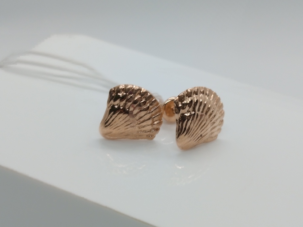 СЕРЬГИ БЕЗ КАМНЯ (Au 585)