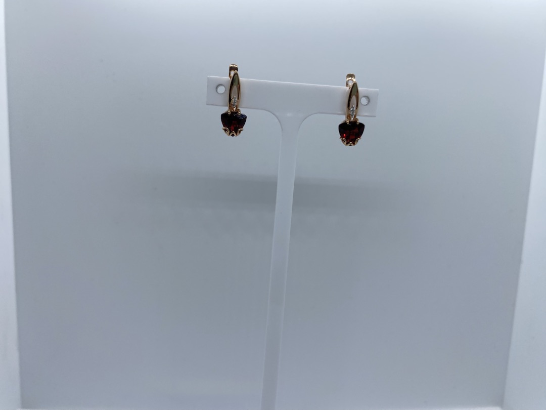 СЕРЬГИ С КАМНЯМИ (Au 585)