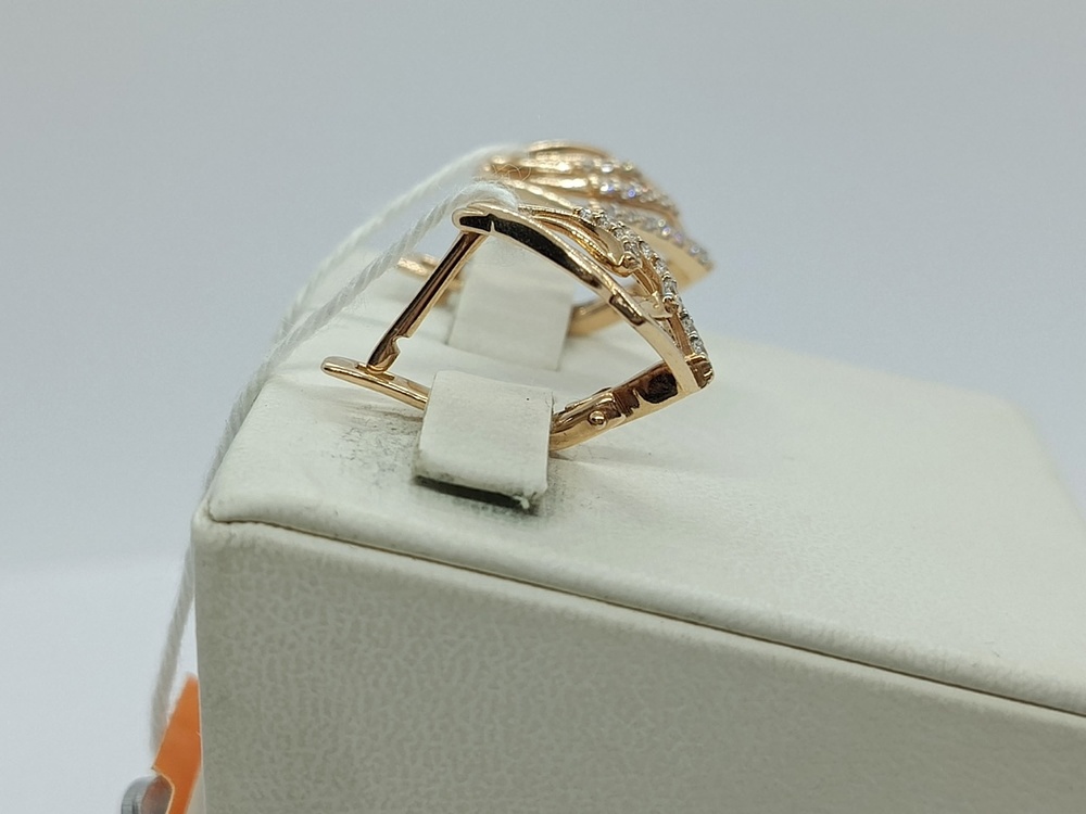 СЕРЬГИ С КАМНЯМИ (Au 585)