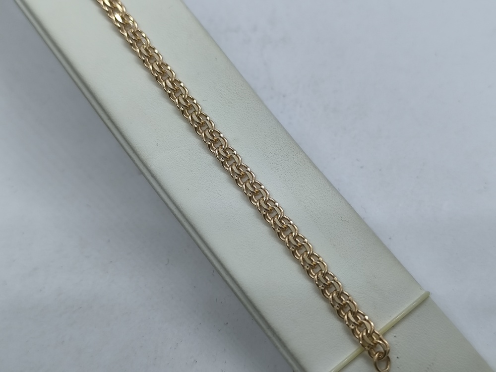 БРАСЛЕТ ПУСТОТЕЛЫЙ (Au 585)