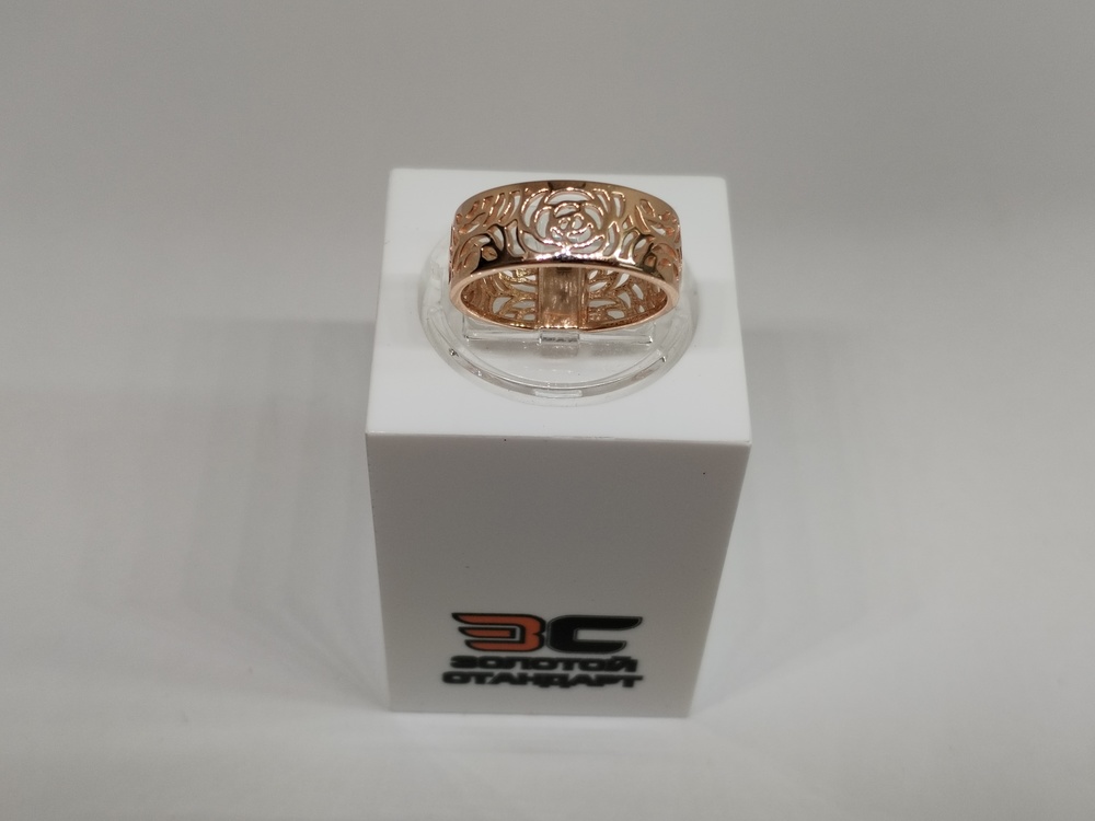 КОЛБКМ585 КОЛЬЦО БЕЗ КАМНЯ (Au 585)