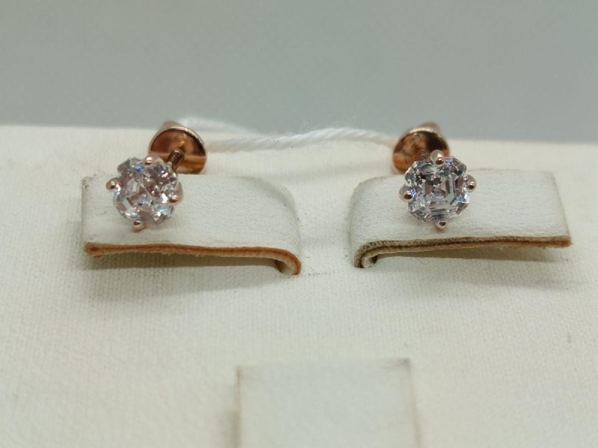 СЕРЬГИ ПУСЕТЫ (Au 585)