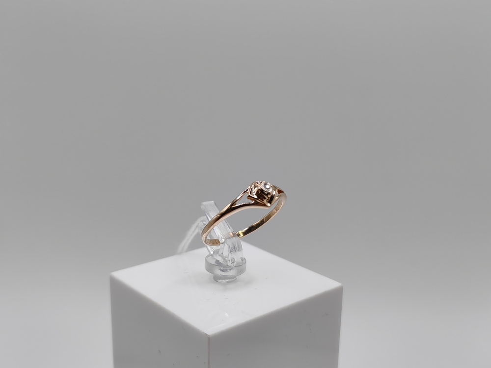 КОЛЬЦО БРИЛЛИАНТ Au 585