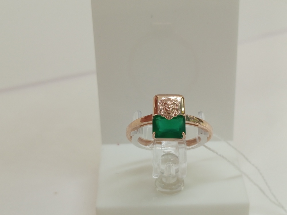 КОЛЬЦО С КАМНЕМ (Au 585)