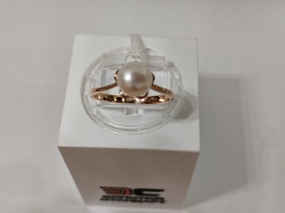 КОЛКМ585 КОЛЬЦО С КАМНЕМ (Au 585)