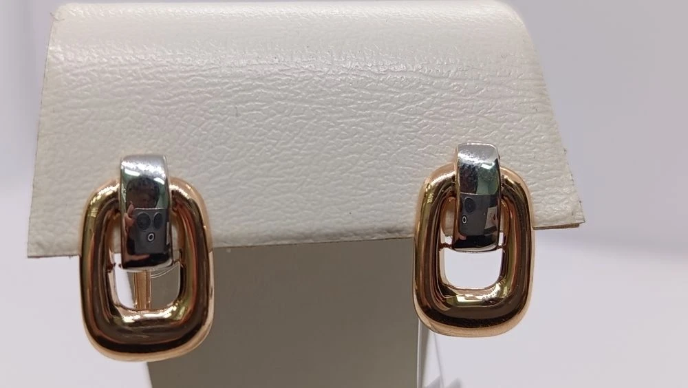 СЕРЬГИ БЕЗ КАМНЯ (Au 585)