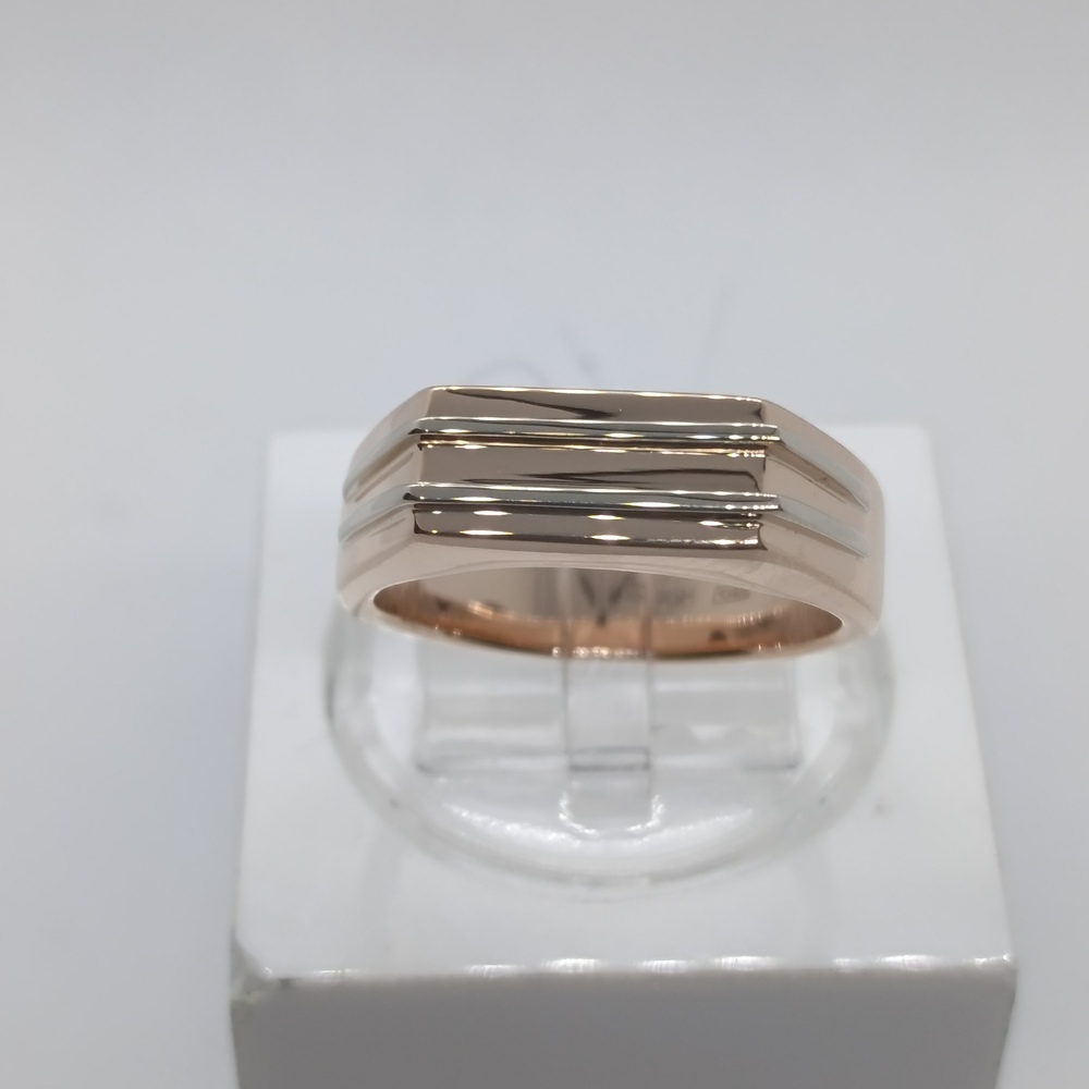 КОЛЬЦО ПЕЧАТКА без камня (Au 585)