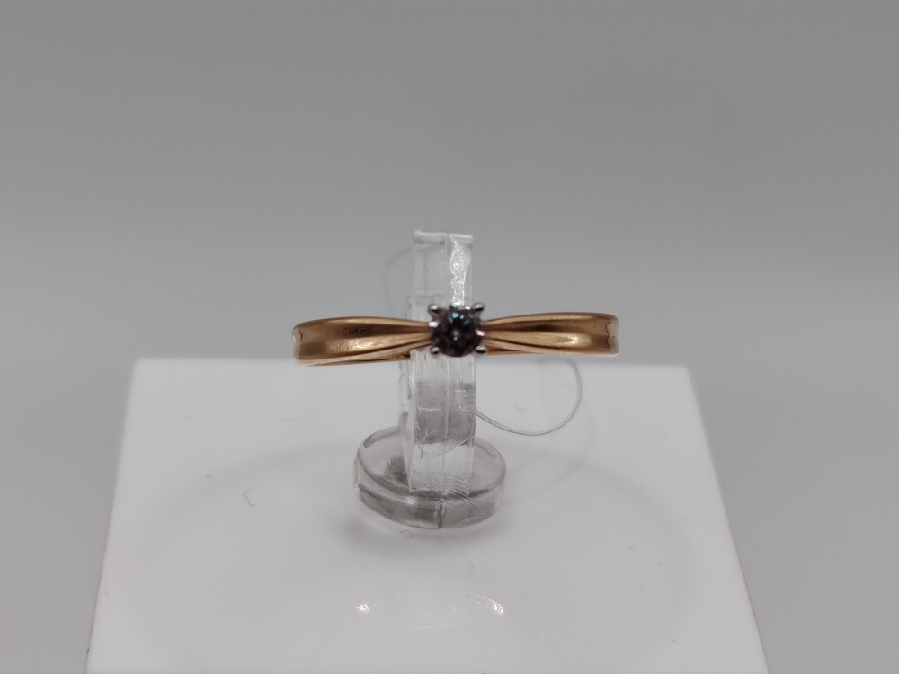 КОЛЬЦО С КАМНЕМ (Au 585)