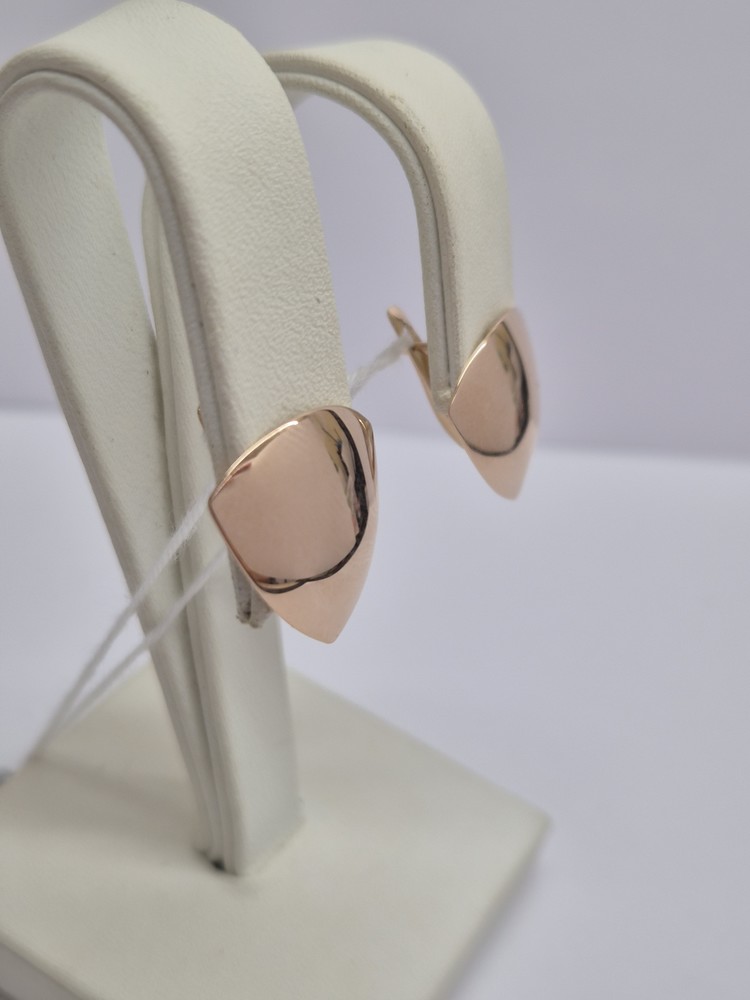 СЕРЬГИ БЕЗ КАМНЯ (Au 585)