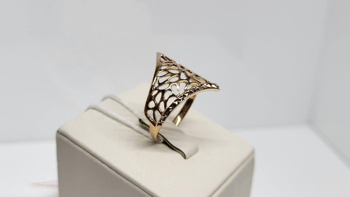 КОЛБКМ585 КОЛЬЦО БЕЗ КАМНЯ (Au 585)