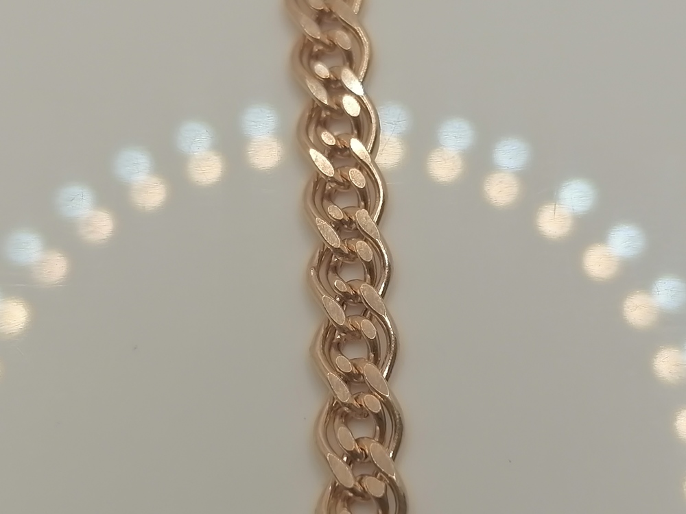 7080155П-19 БРАСЛЕТ ПУСТОТЕЛЫЙ Нона (Au 585)