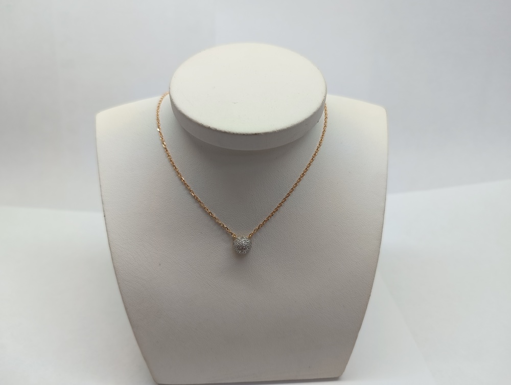 КОЛЬЕ С КАМНЯМИ (Au 585)