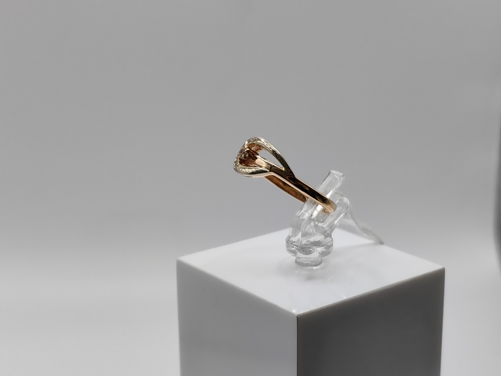 КОЛКМИ585 КОЛЬЦО С КАМНЯМИ (Au 585)