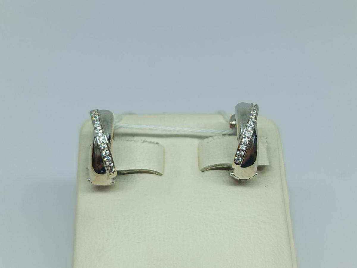 СЕРЬГИ С КАМНЯМИ (Au 585)