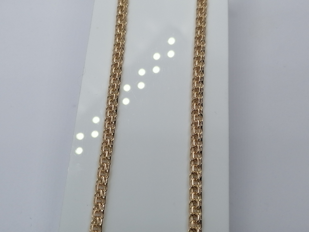 ЦЕПЬ ПОЛНОВЕСНАЯ Бисмарк (Au 585)