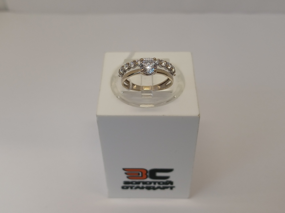 КОЛКМИ585 КОЛЬЦО С КАМНЯМИ (Au 585)