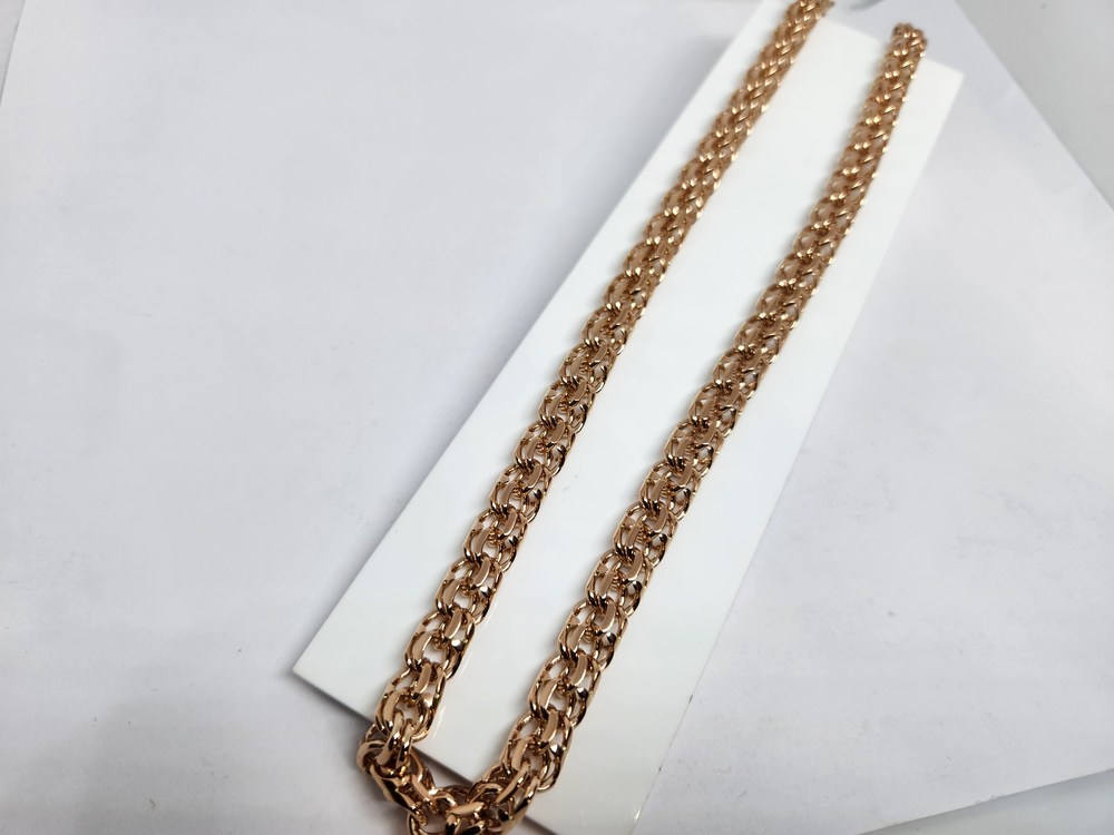 ЦЕПЬ ПОЛНОВЕСНАЯ Бисмарк (Au 585)