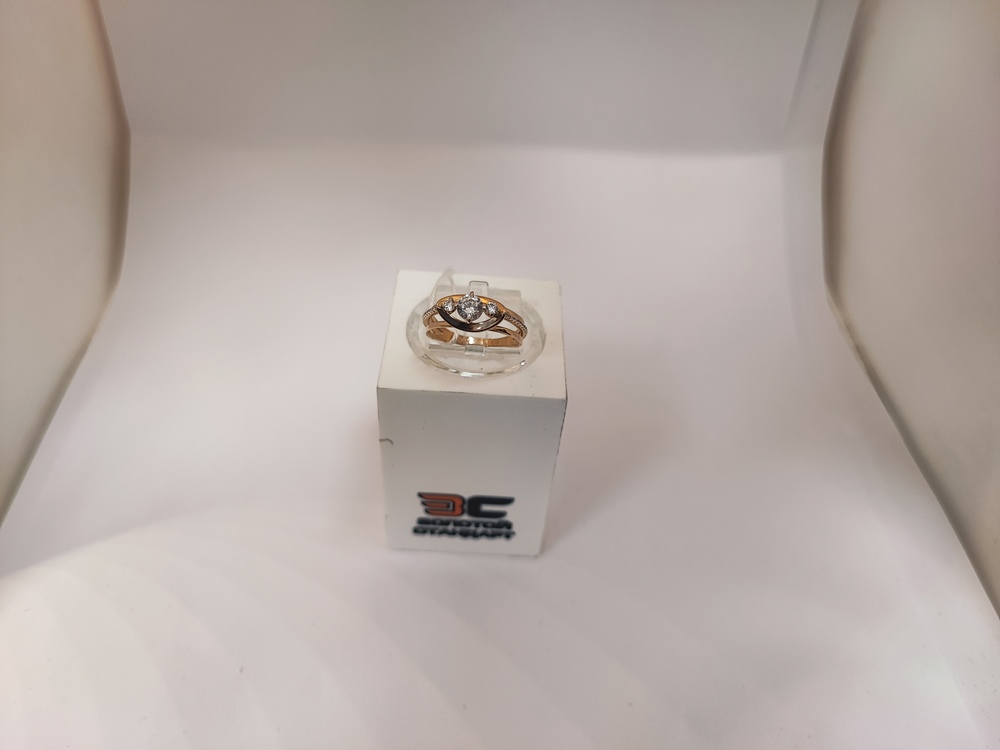 КОЛКМИ585 КОЛЬЦО С КАМНЯМИ (Au 585)