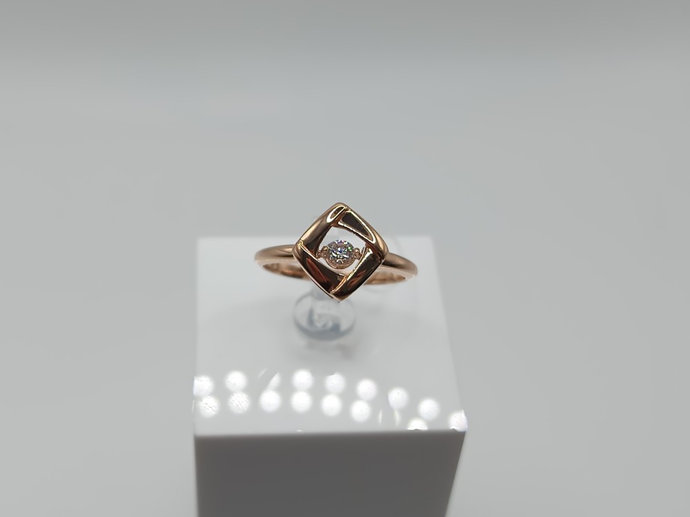 КОЛЬЦО С КАМНЕМ (Au 585)