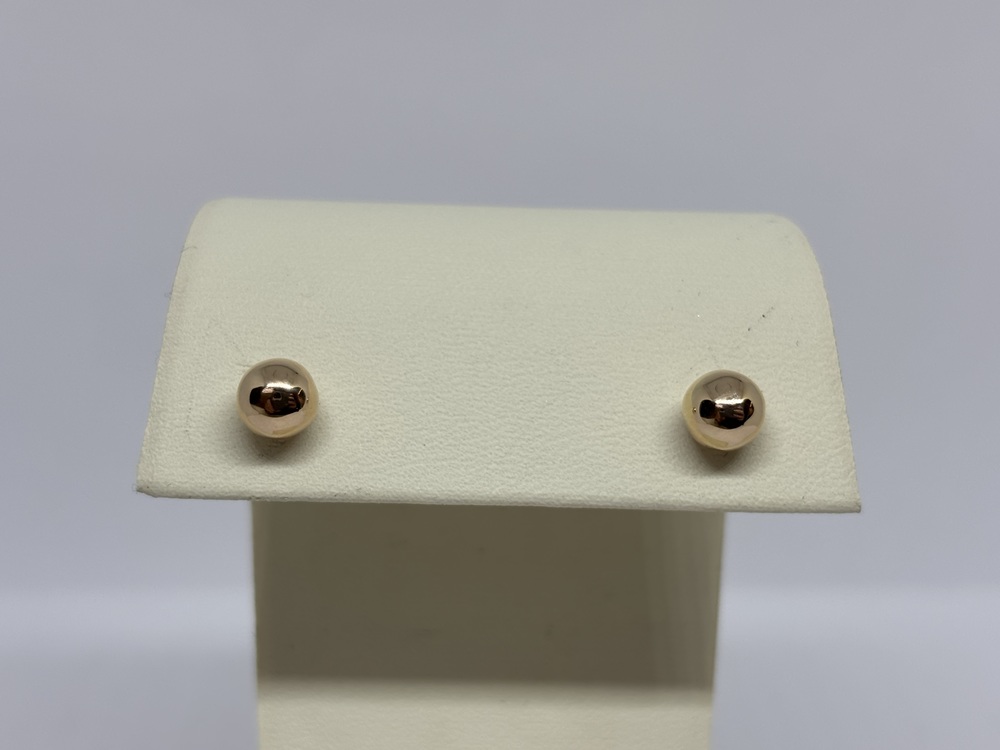 СЕРЬГИ ПУСЕТЫ без камня (Au 585)