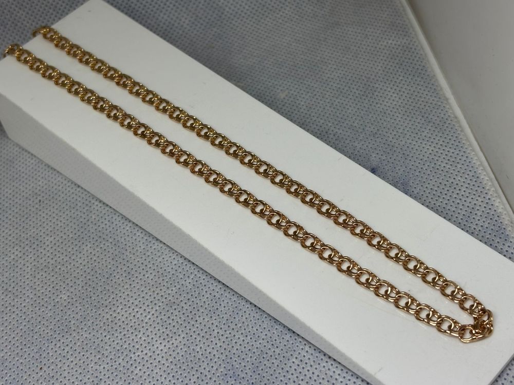 ЦЕПЬ ПОЛНОВЕСНАЯ Бисмарк (Au 585)