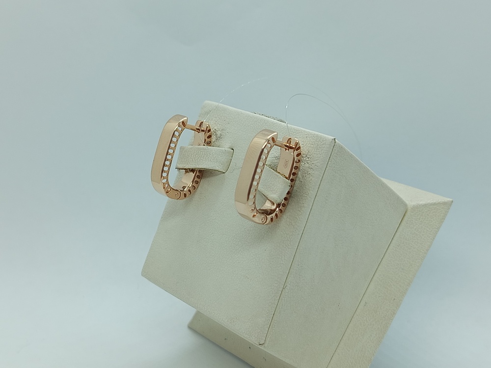 СЕРЬГИ БЕЗ КАМНЯ (Au 375)