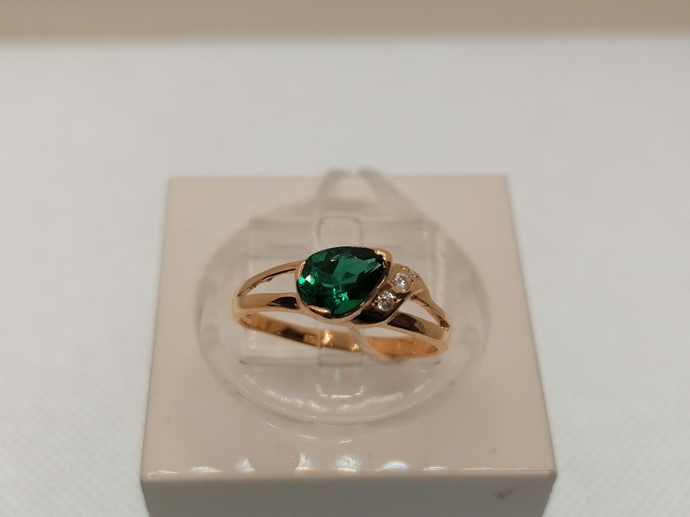 КОЛКМИ585 КОЛЬЦО С КАМНЯМИ (Au 585)