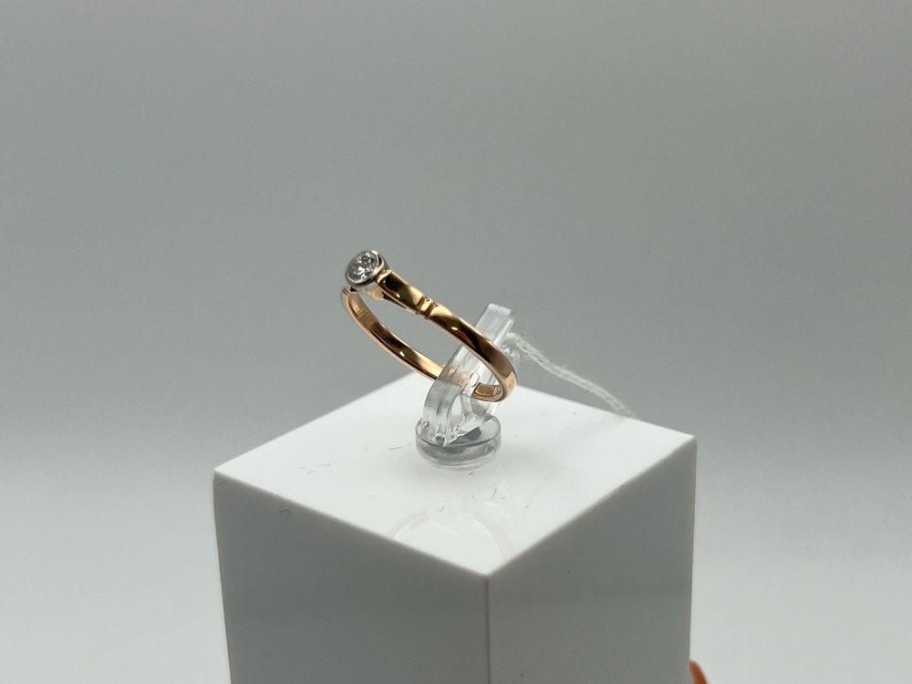 КОЛЬЦО БРИЛЛИАНТ Au 583