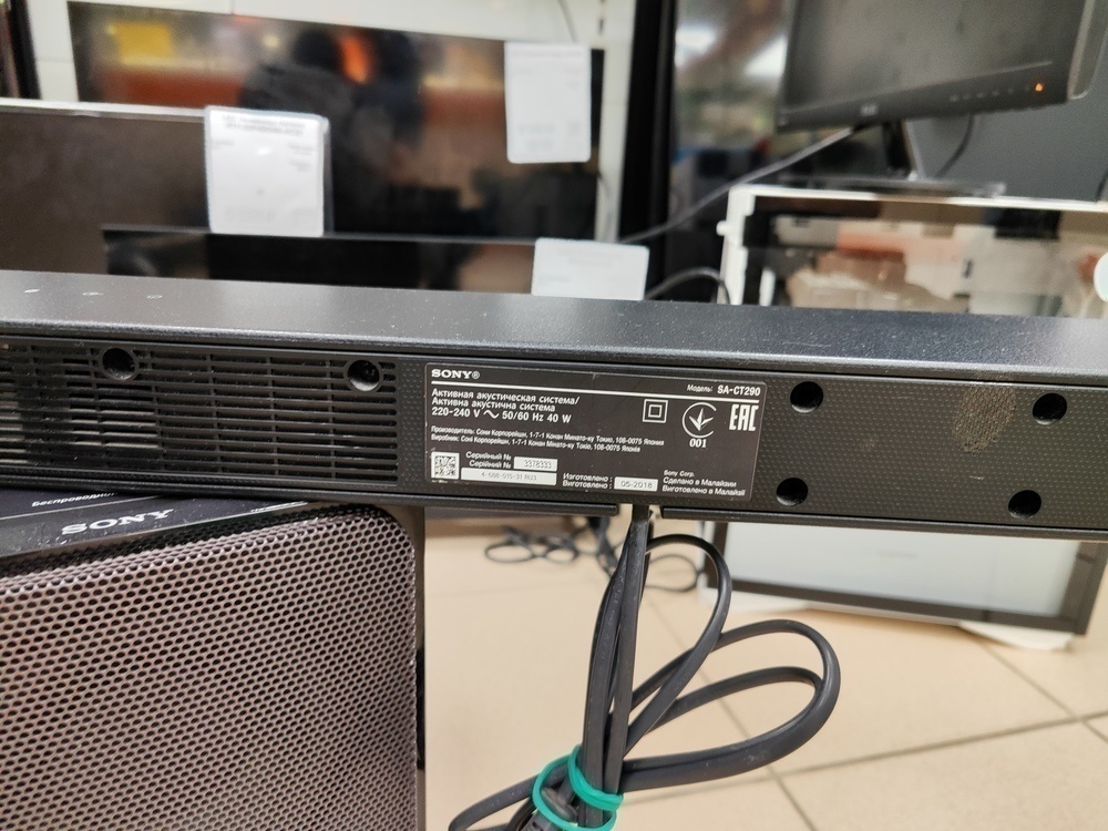 САУНДБАР SONY HT CT-290