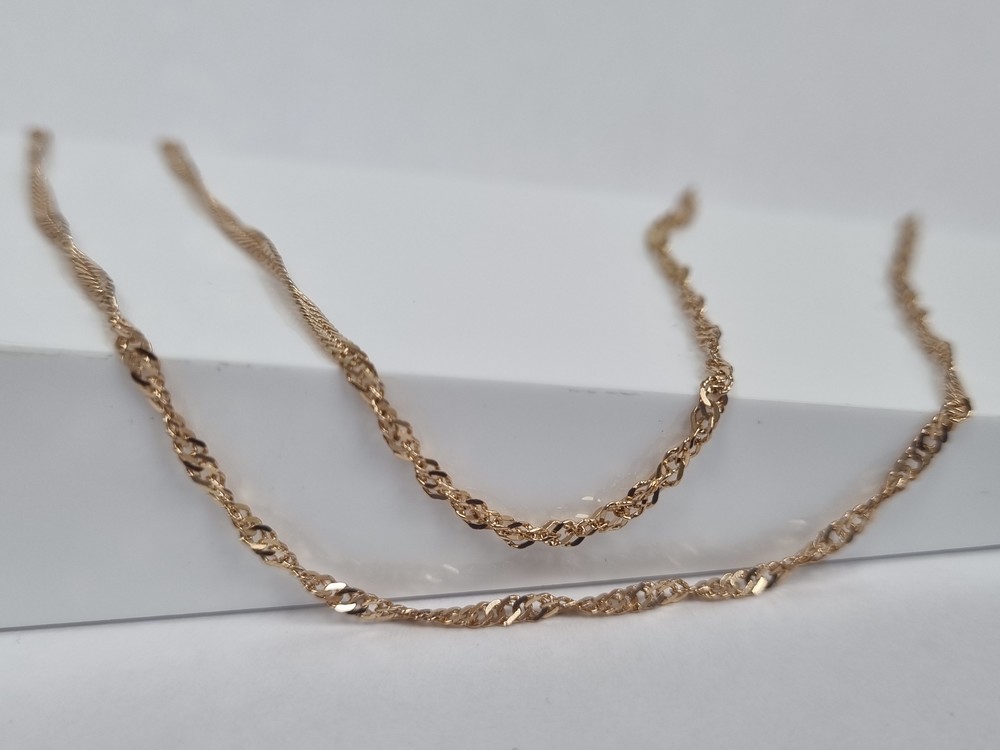 ЦЛСИ585 ЦЕПЬ ПОЛНОВЕСНАЯ Сингапур (Au 585)