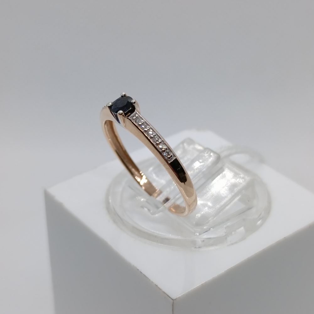 КОЛЬЦО БРИЛЛИАНТ Au 585