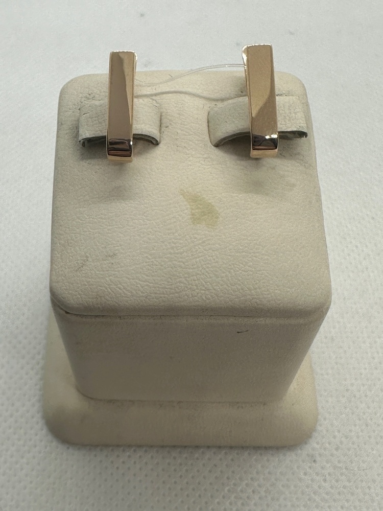 СЕРЬГИ БЕЗ КАМНЯ (Au 585)