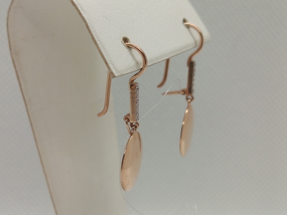 СЕРЬГИ С КАМНЯМИ (Au 585)