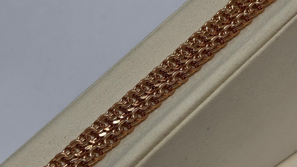 ЦЛБС585 ЦЕПЬ ПОЛНОВЕСНАЯ Бисмарк (Au 585)