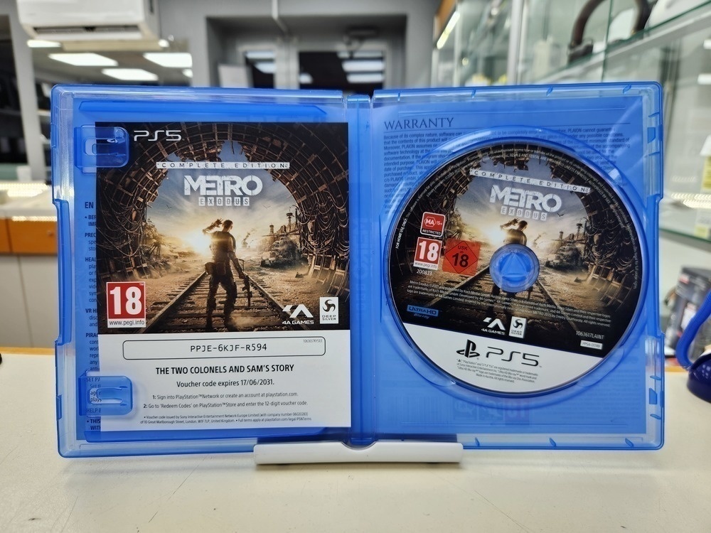 Игра Playstation 5 Metro Exodus