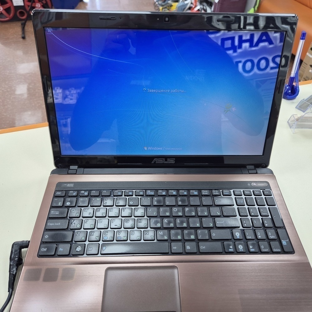 Ноутбук ASUS Ноутбук ASUS X53S; Core i5-2430M, GeForce GT 540M, 4 Гб, 480 Гб, Нет