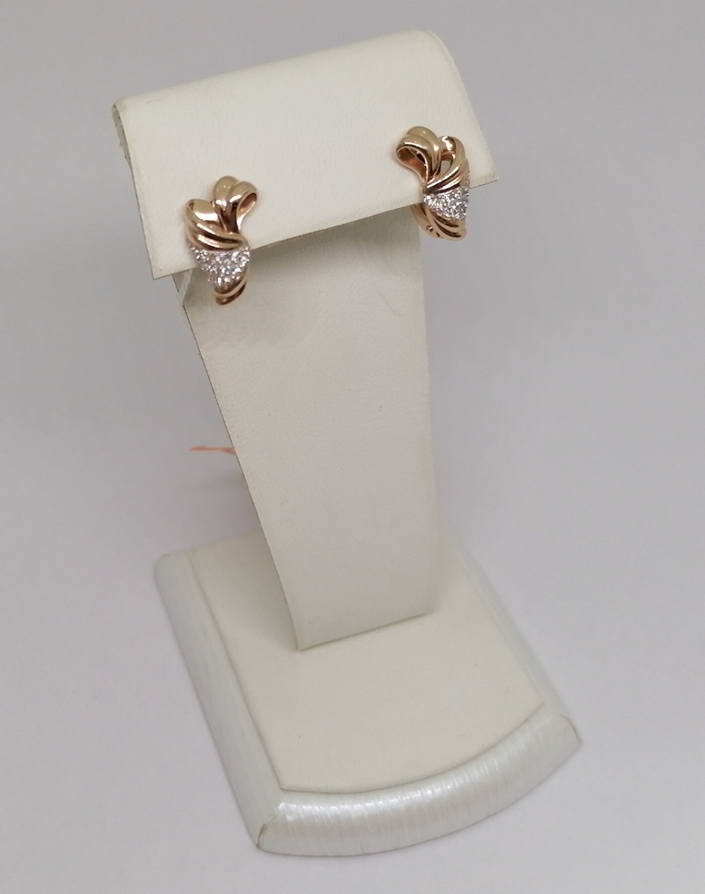 СЕРЬГИ С КАМНЯМИ (Au 585)