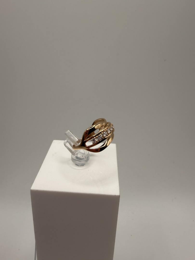 КОЛКМИ585 КОЛЬЦО С КАМНЯМИ (Au 585)