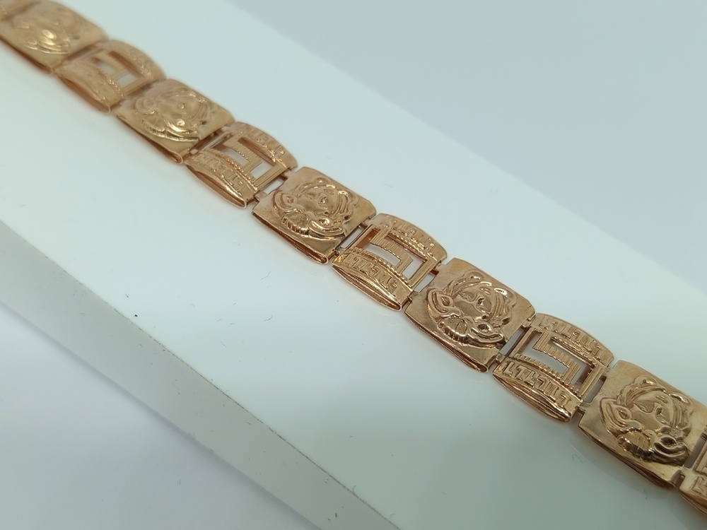 БРАСЛЕТ ФАНТАЗИЯ без камня (Au 585)