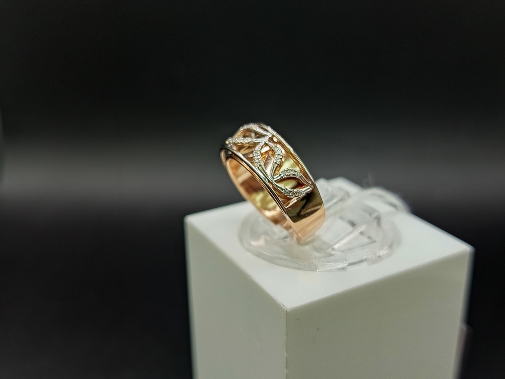 КОЛЬЦО БРИЛЛИАНТ Au 585