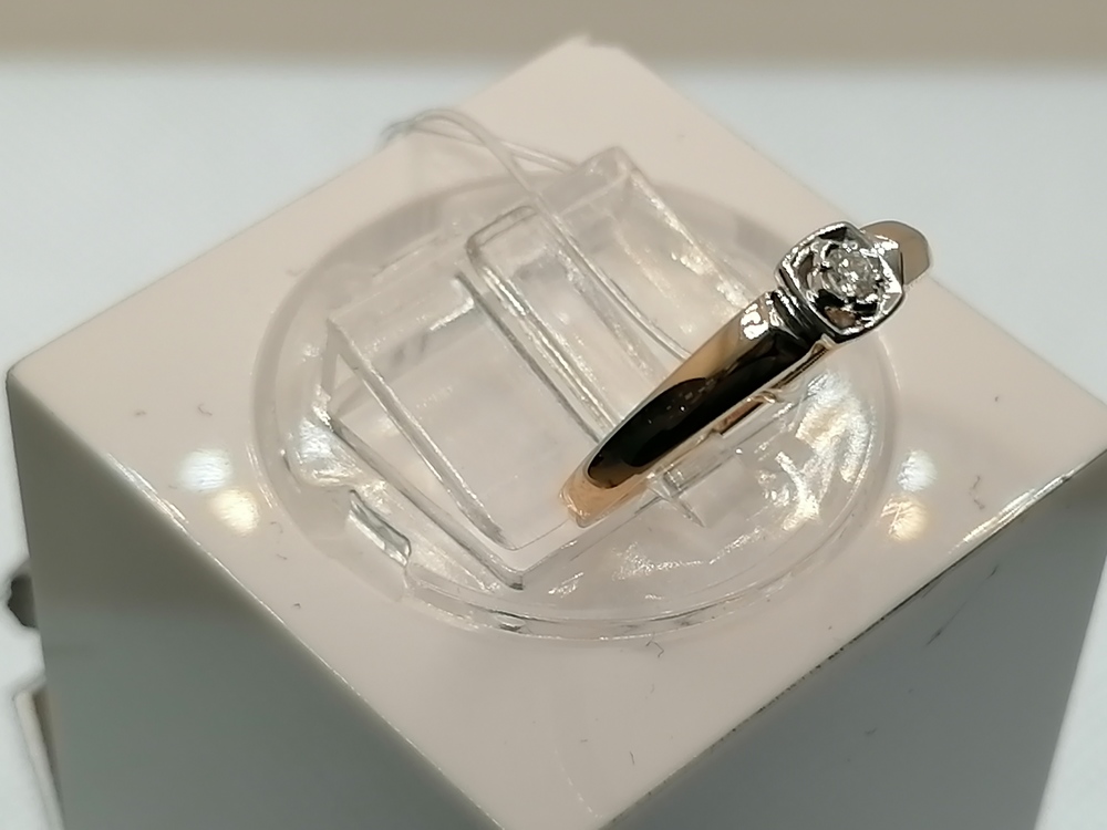 КОЛЬЦО БРИЛЛИАНТ (Au 585)