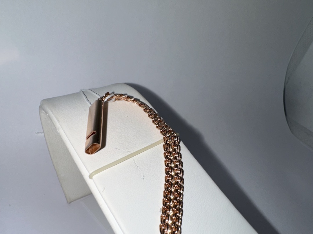 БРАСЛЕТ ПОЛНОВЕСНЫЙ Бисмарк двойной (Au 585)