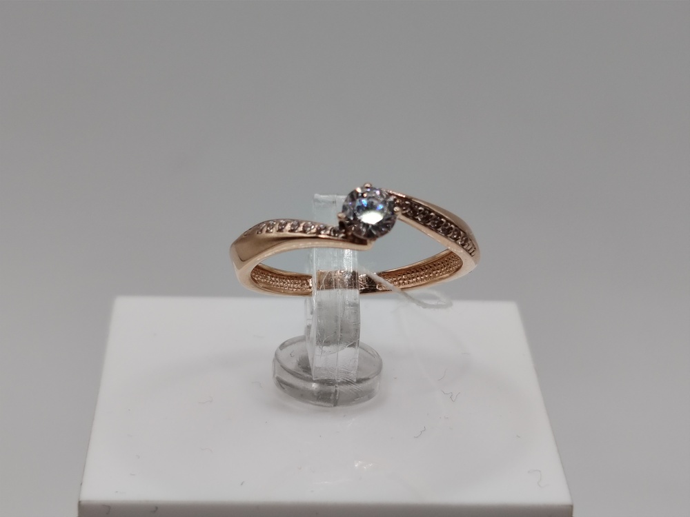 КОЛКМИ585 КОЛЬЦО С КАМНЯМИ (Au 585)