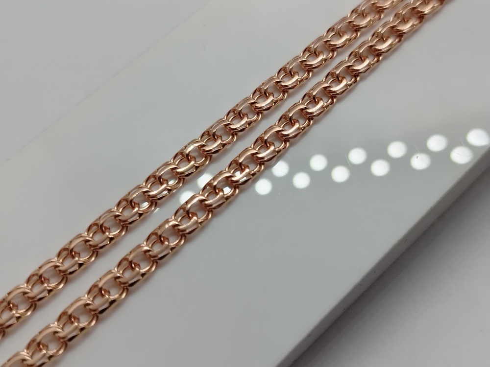 ЦЛБС585 ЦЕПЬ ПОЛНОВЕСНАЯ Бисмарк (Au 585)