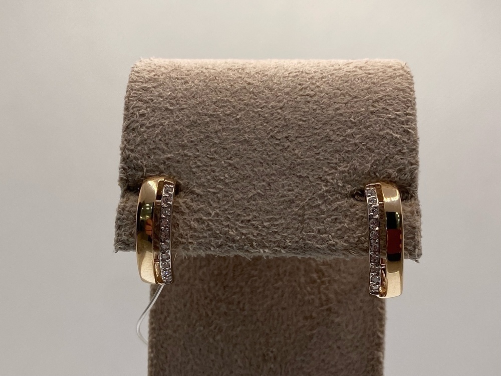 СЕРЬГИ С КАМНЯМИ (Au 585)