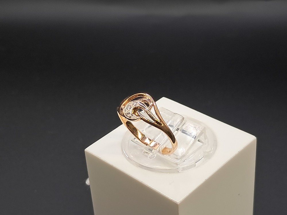 КОЛКМИ585 КОЛЬЦО С КАМНЯМИ (Au 585)