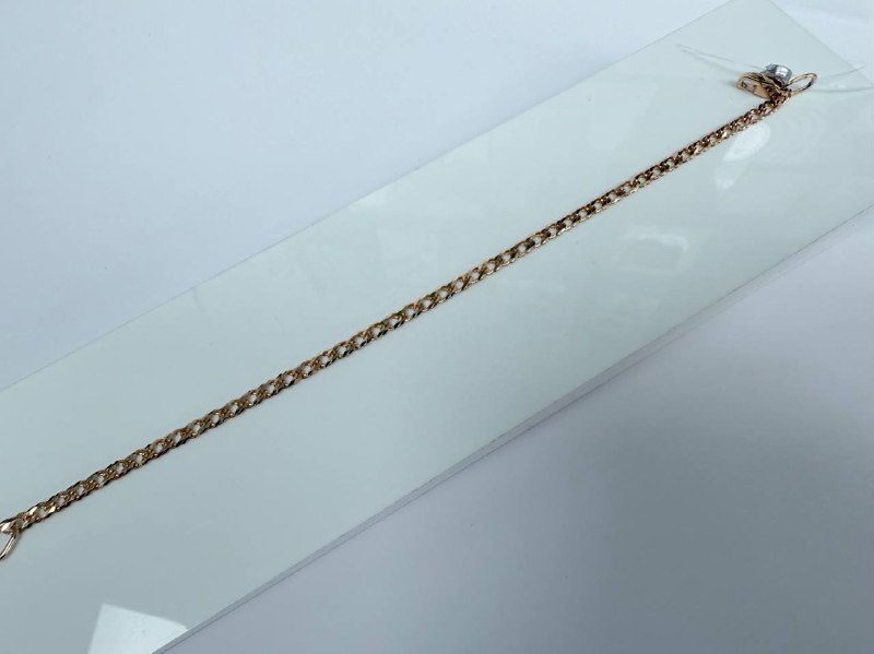 БРАСЛЕТ ПУСТОТЕЛЫЙ Ромб (Au 585)