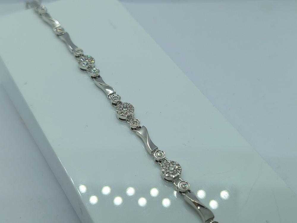 БРАСЛЕТ БРИЛЛИАНТ Au 585