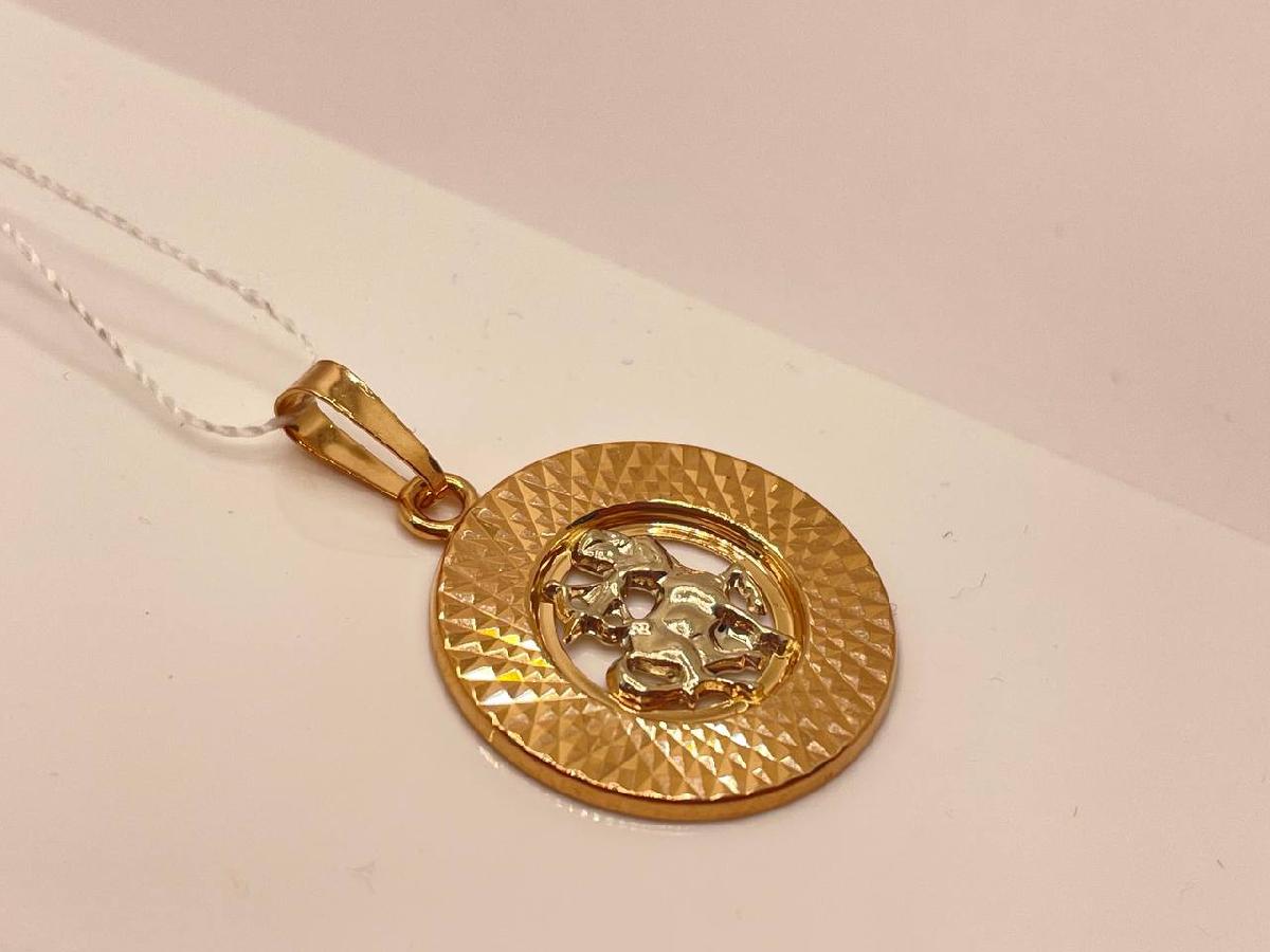 ПОДВЕСКА ЗНАК ЗОДИАКА СТРЕЛЕЦ (Au 585)