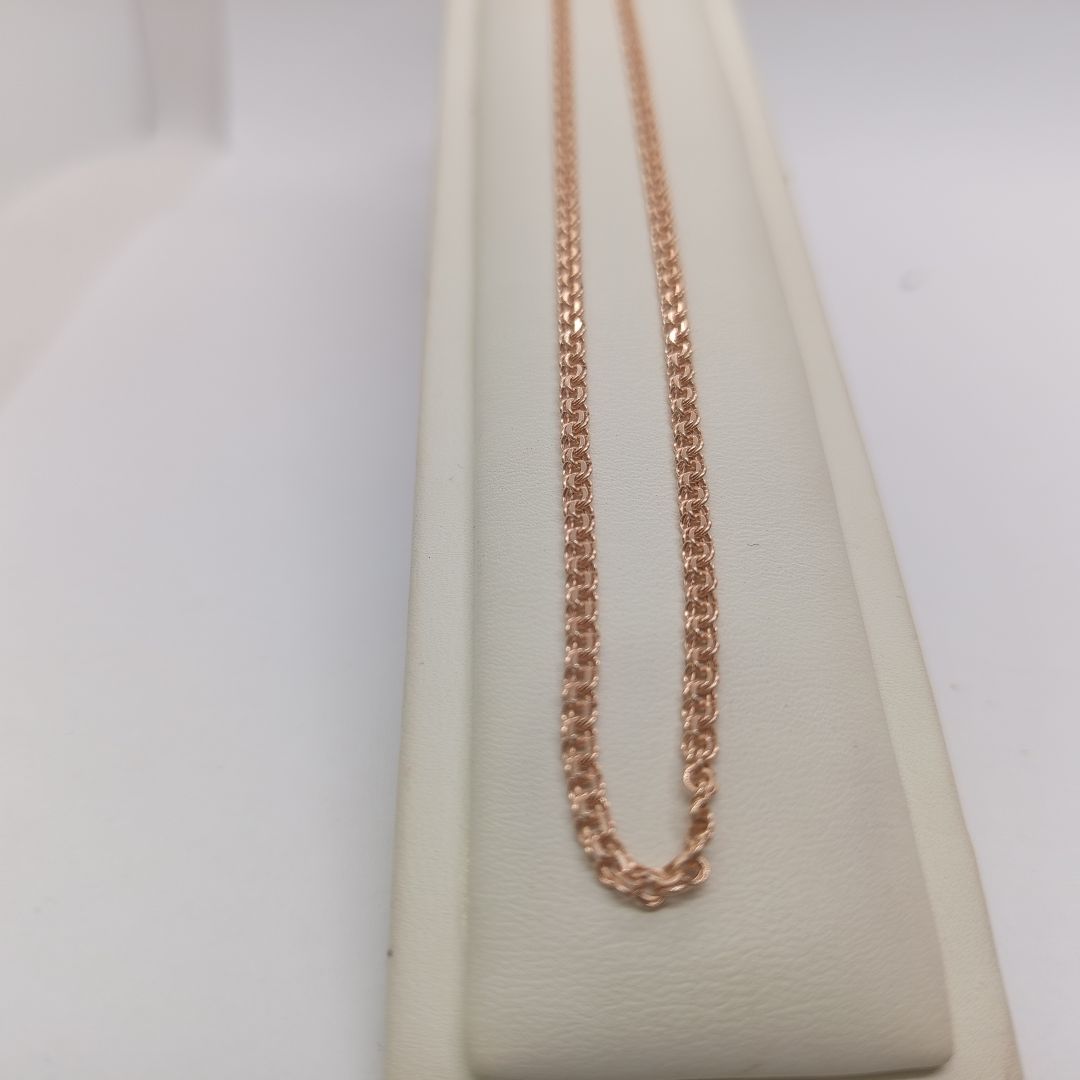 ЦЕПЬ ПУСТОТЕЛАЯ Бисмарк (Au 585)